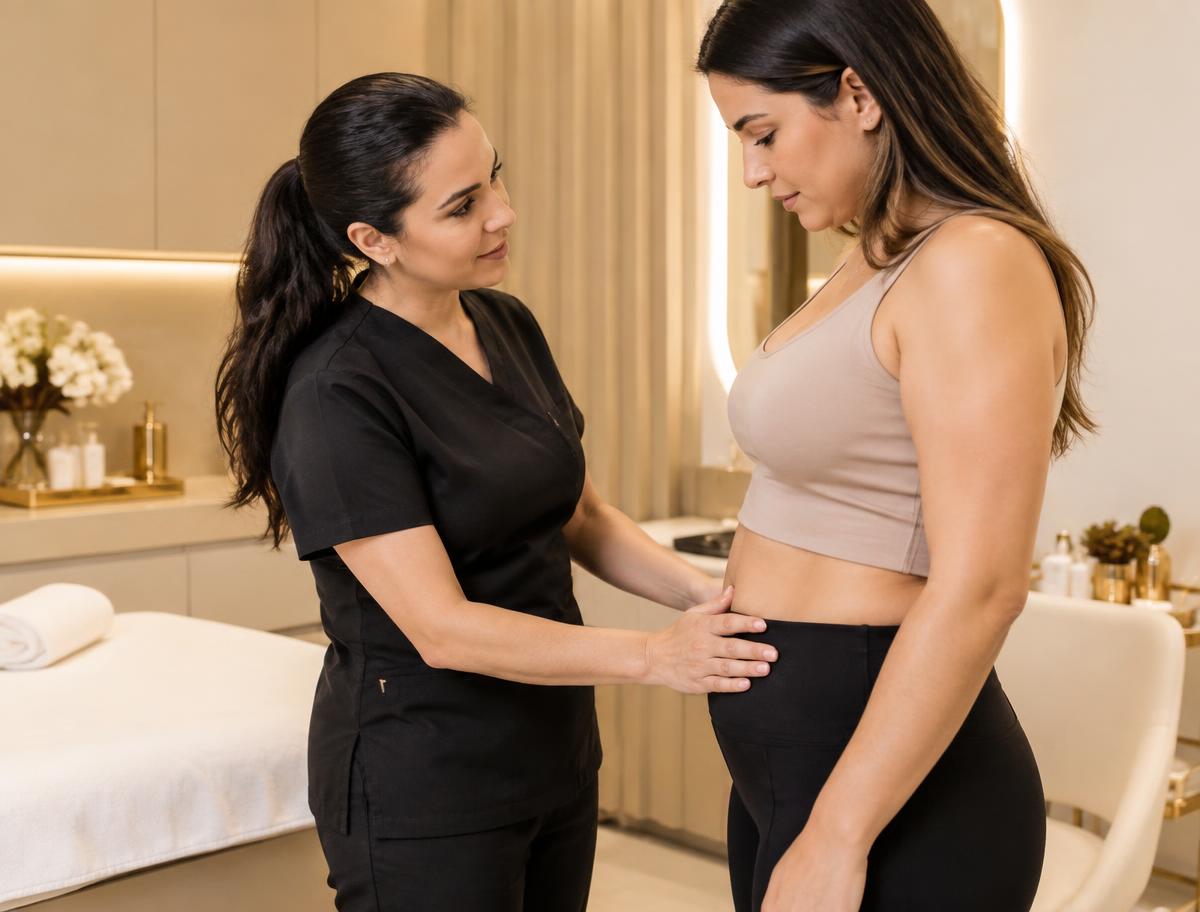 Avaliação estética corporal presencial